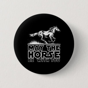 Chapa Redonda De 5 Cm Camisetas De Caballos Para Chicas Divertidos Regal