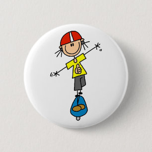 Chapa Redonda De 5 Cm Camisetas de chica skater y regalos