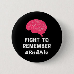 Chapa Redonda De 5 Cm Camisetas de Conciencia #terminar Demencia
