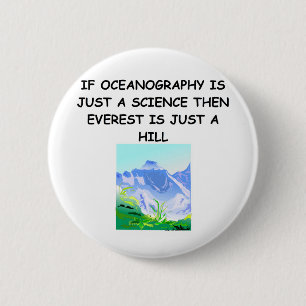Chapa Redonda De 5 Cm Camisetas de los regalos de la OCEANOGRAFÍA