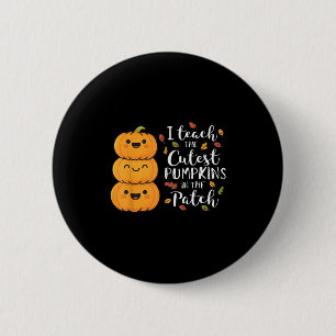 Chapa Redonda De 5 Cm Camisetas de profesor de Halloween hombres mujeres