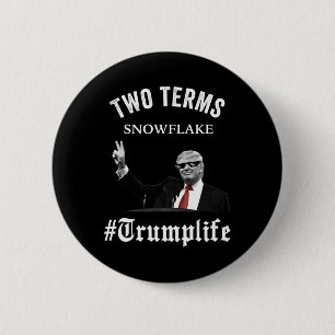 Chapa Redonda De 5 Cm Camisetas Divertidas de Apoyo a Trump en las Elecc