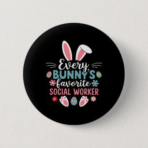 Chapa Redonda De 5 Cm Camisetas divertidas de trabajador social favorito