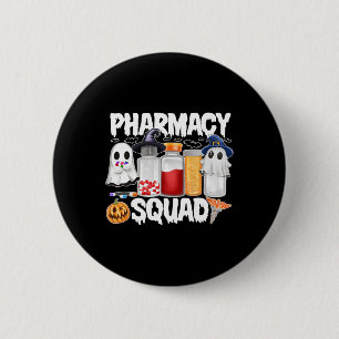 Chapa Redonda De 5 Cm Camisetas Farmacéuticos de Halloween