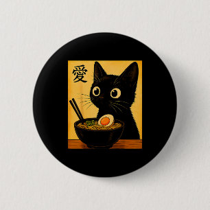 Chapa Redonda De 5 Cm Camisetas gráficas divertidas japonesas de ramen d