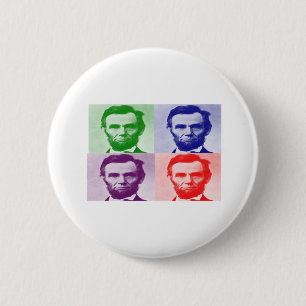 Chapa Redonda De 5 Cm Camisetas y regalos de Abraham Lincoln