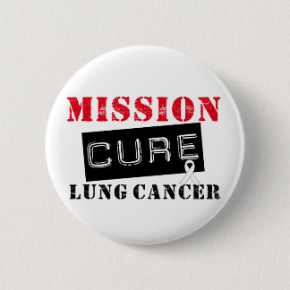 Chapa Redonda De 5 Cm Camisetas y regalos de apoyo al cáncer de pulmón