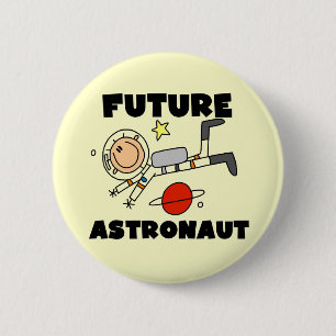 Chapa Redonda De 5 Cm Camisetas y regalos para futuros astronautas