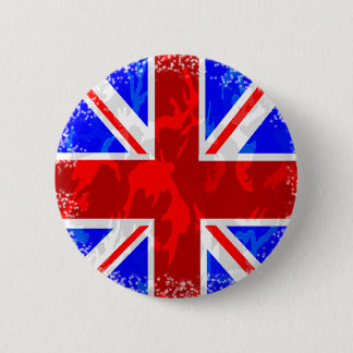 Chapa Redonda De 5 Cm Camo Union Jack