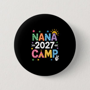 Chapa Redonda De 5 Cm Campamento de Nana 2027 vacaciones familiares trip
