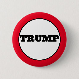 Chapa Redonda De 5 Cm Campaña de Trump
