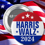 Chapa Redonda De 5 Cm Campaña Harris Walz 2024 Azul Rojo<br><div class="desc">Harris Walz 2024 Campaña Red Blue Show tu apoyo a Kamala Harris y Tim Walz en cualquier convención,  manifestación,  ¡acto de votación! ¡Una gran manera de conseguir votos para el fiesta demócrata! Perfecto para hombres,  mujeres,  niños,  niños, </div>