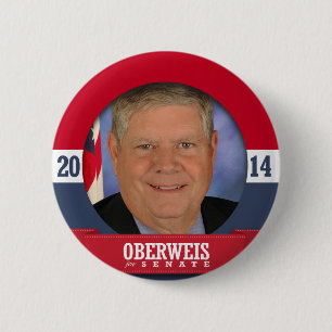 CHAPA REDONDA DE 5 CM CAMPAÑA JIM OBERWEIS