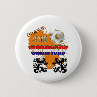 Chapa Redonda De 5 Cm Campeones 2010 del mundo de Oranje Wereldkampioen