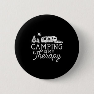 Chapa Redonda De 5 Cm Camping Es Mi Camisa Terapéutica 5 Rueda Camper Rv