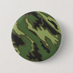 Chapa Redonda De 5 Cm Camuflaje