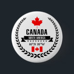 Chapa Redonda De 5 Cm Canadá<br><div class="desc">Canadá</div>