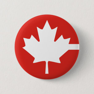 Chapa Redonda De 5 Cm Canadá