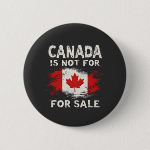 Chapa Redonda De 5 Cm Canadá no está a la venta presidente Trump