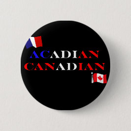 Chapa Redonda De 5 Cm Canadiense Acadiense