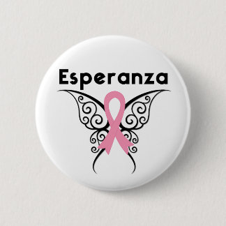 Chapa Redonda De 5 Cm Cáncer de mamá - Esperanza