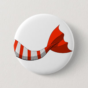 Chapa Redonda De 5 Cm Candy Cane Mermaid Tail V2