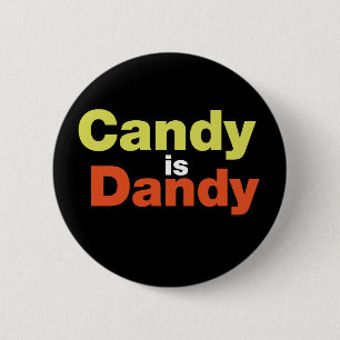 Chapa Redonda De 5 Cm Candy es Dandy
