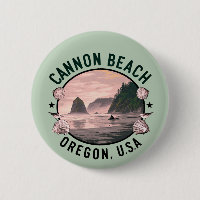 Cannon Beach Retro Vignette