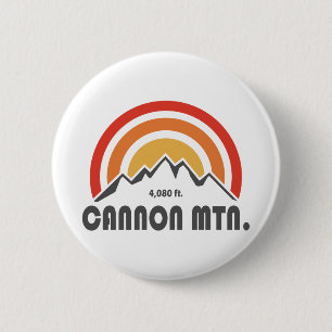 Chapa Redonda De 5 Cm Cannon Mountain New Hampshire