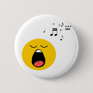 Chapa Redonda De 5 Cm cantante