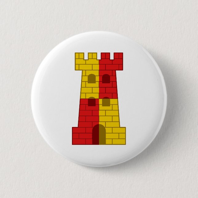 Chapa Redonda De 5 Cm Cantón de la placa de población de Rokkehealdan (Anverso)