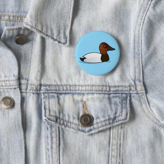 Chapa Redonda De 5 Cm Canvasback Birdorable