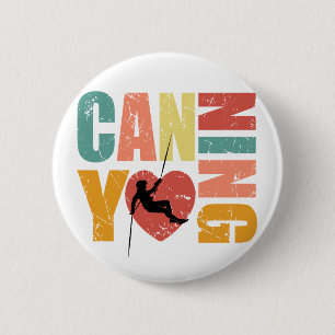 Chapa Redonda De 5 Cm Canyoneering I Love Canyoning Rappelover Lover