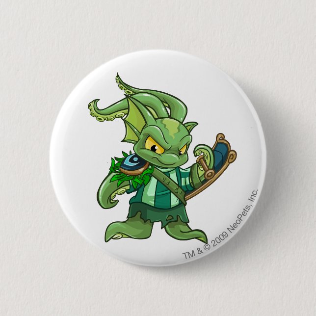 Chapa Redonda De 5 Cm Capitán 2 del equipo de Maraqua (Anverso)