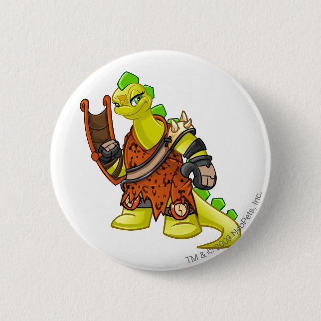 Chapa Redonda De 5 Cm Capitán 2 del equipo de Tyrannia (Anverso)