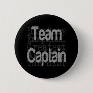 Chapa Redonda De 5 Cm Capitán del equipo Extraordinaire