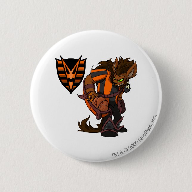 Chapa Redonda De 5 Cm Capitán frecuentado 1 del equipo de maderas (Anverso)