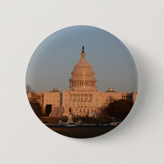 Chapa Redonda De 5 Cm Capitol Hill (Anverso)