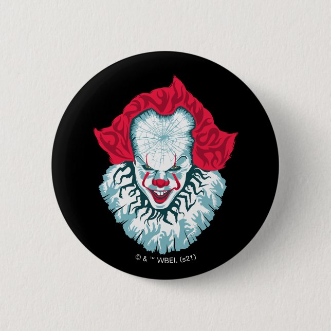 Chapa Redonda De 5 Cm Capítulo 2 | Pennywise (Anverso)