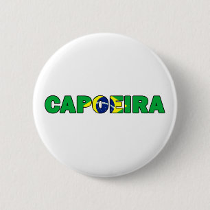 Chapa Redonda De 5 Cm Capoeira