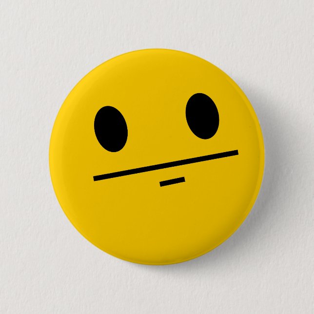 Chapa Redonda De 5 Cm Cara de póker (Anverso)