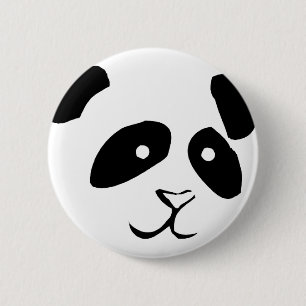 CHAPA REDONDA DE 5 CM CARA PANDA