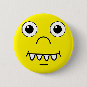 Chapa Redonda De 5 Cm Cara Personalizado divertida