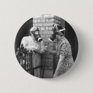 Chapa Redonda De 5 Cm Careta antigás