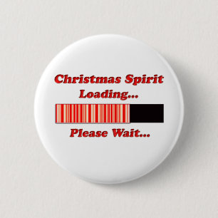 Chapa Redonda De 5 Cm Cargamento del alcohol del navidad