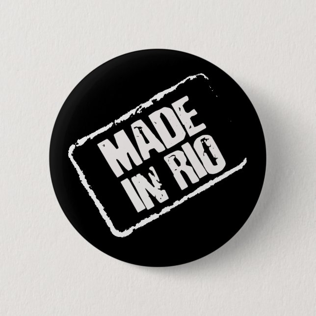 CHAPA REDONDA DE 5 CM CARIOCA HECHO EN RÍO STAMP (Anverso)