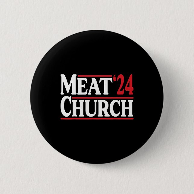 Chapa Redonda De 5 Cm Carne Iglesia 24 Bbq  (Anverso)