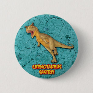 Chapa Redonda De 5 Cm Carnotaurus Sastrei