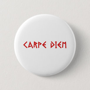 Chapa Redonda De 5 Cm Carpe Diem