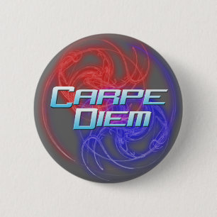Chapa Redonda De 5 Cm Carpe Diem - botones
